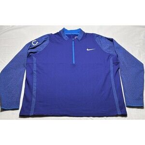 Indianapolis Colts Nike Golf Tour Performance Dri-Fit 1/4 Zip Pullover 687006